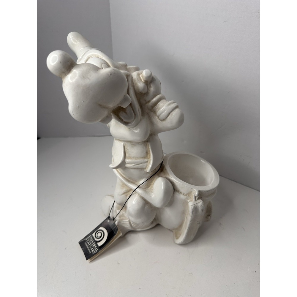 Vintage 1997 Disney Goofy Golfing Garden Statue Planter Universal Statuary 833